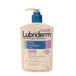 Lubriderm Daily Moisture Lotion Shea + Calming Lavender Jasmine 16 Fl‎ Oz NEW